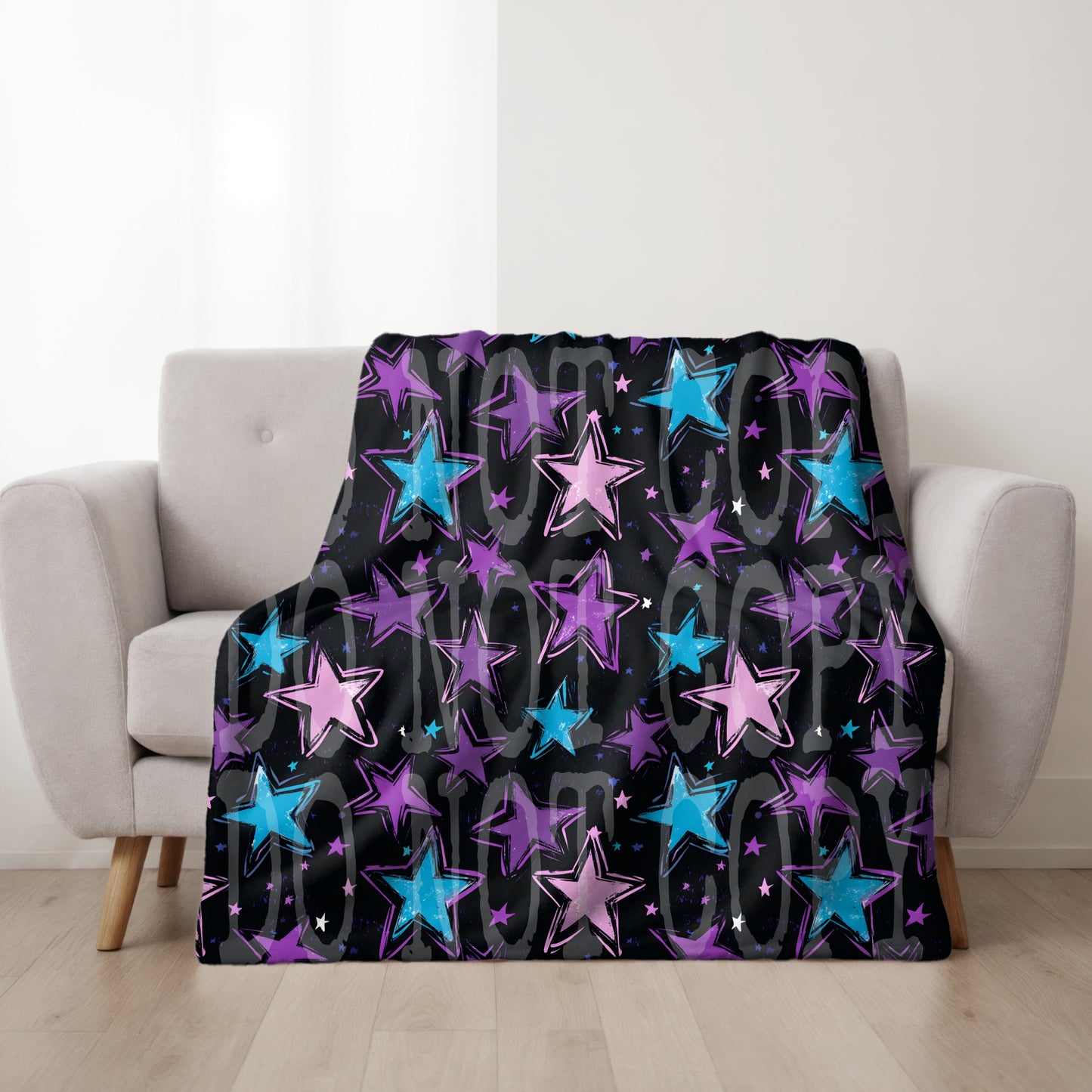 Stars Seamless PNG Design