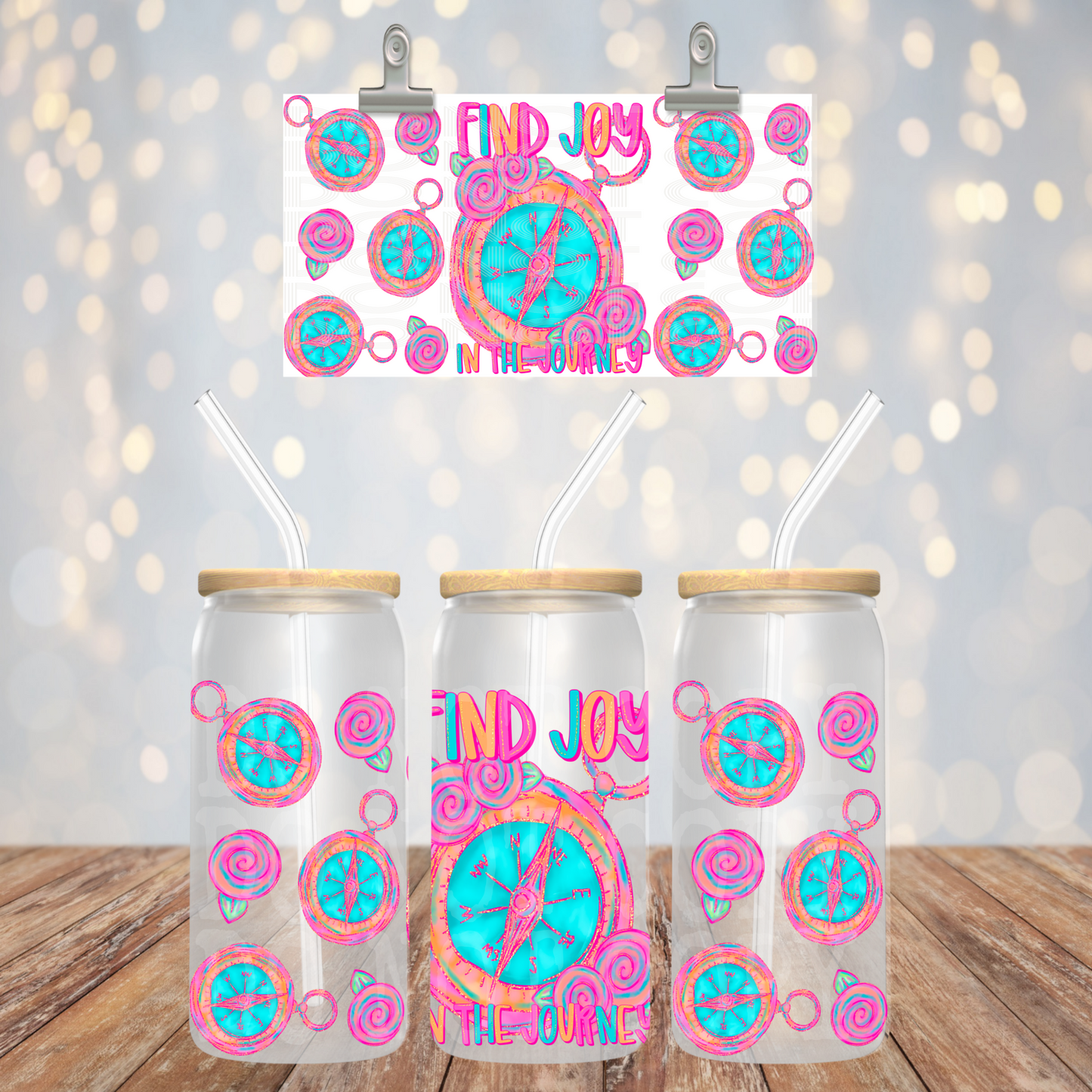 Find Joy 16oz Libbey PNG Design
