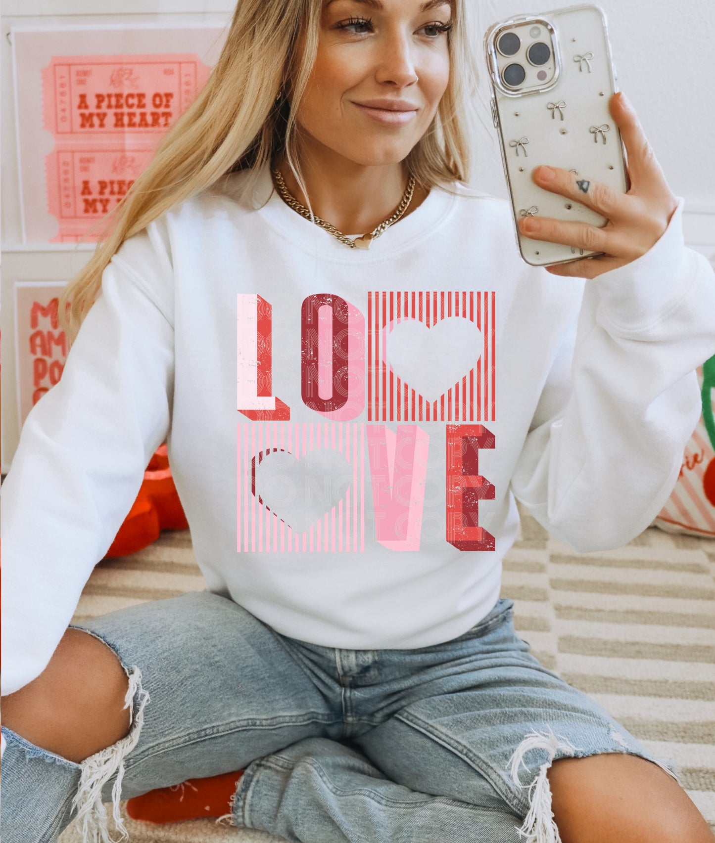 Love Hearts PNG Design