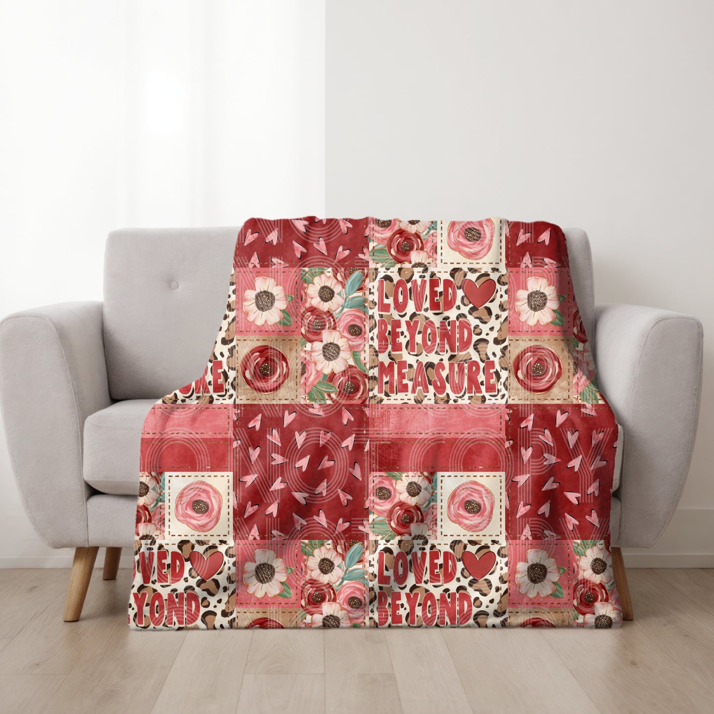 Loved Beyond Measure Seamless PNG DESIGN