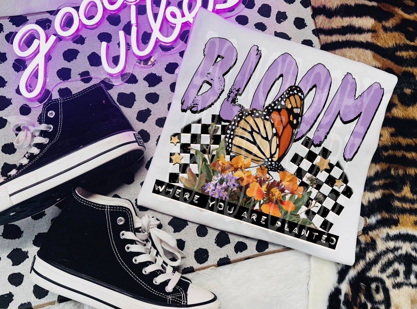 Bloom Where You Are Planted PNG Design