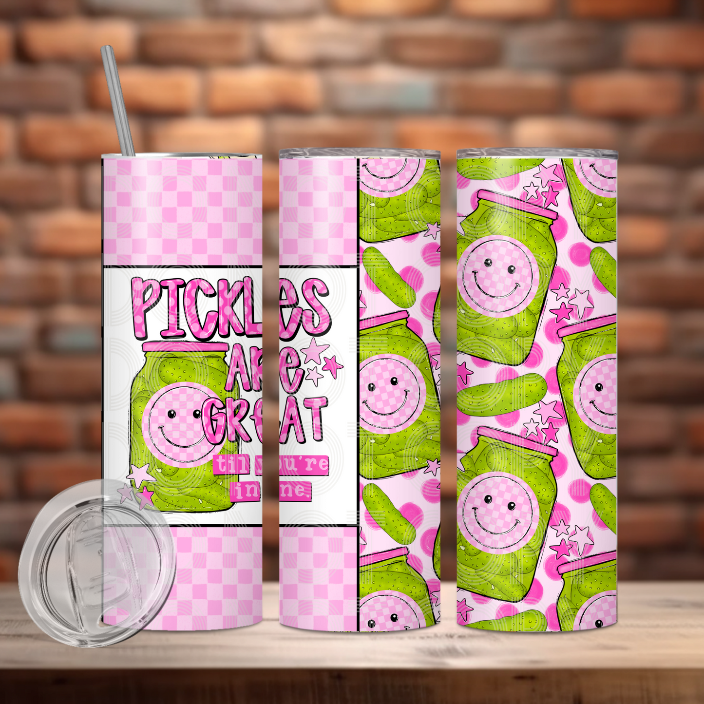 Pickles Are Great Tumbler PNG Design