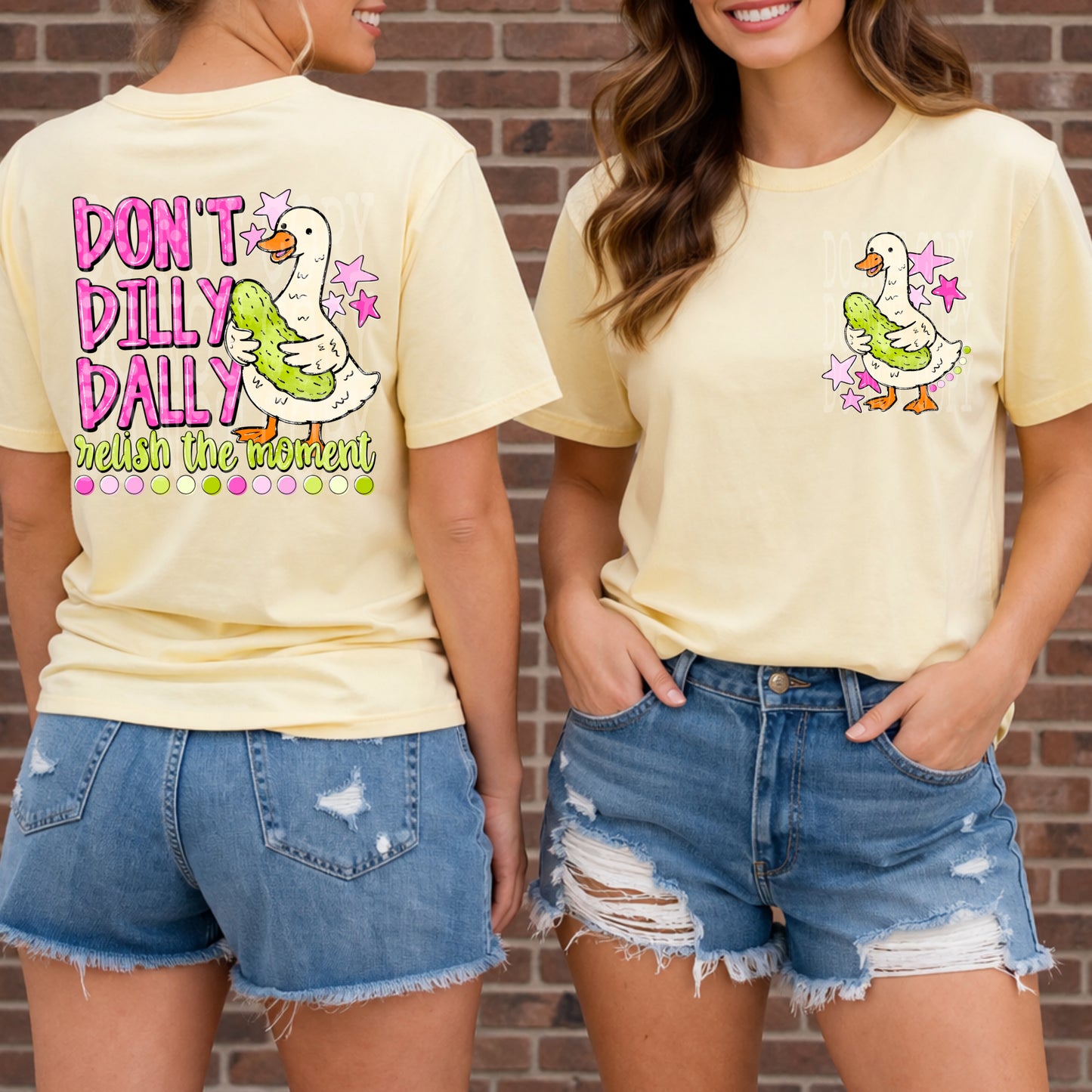 Don't Dilly Dally PNG Design