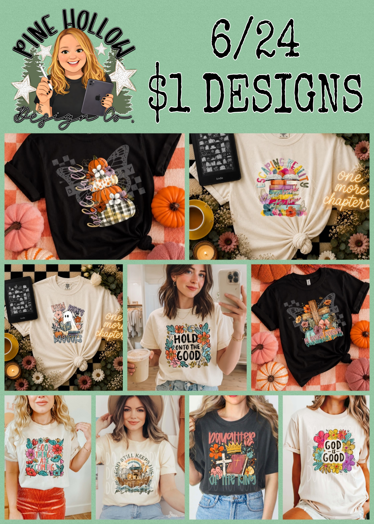 ALL 6/24 $1 DESIGNS