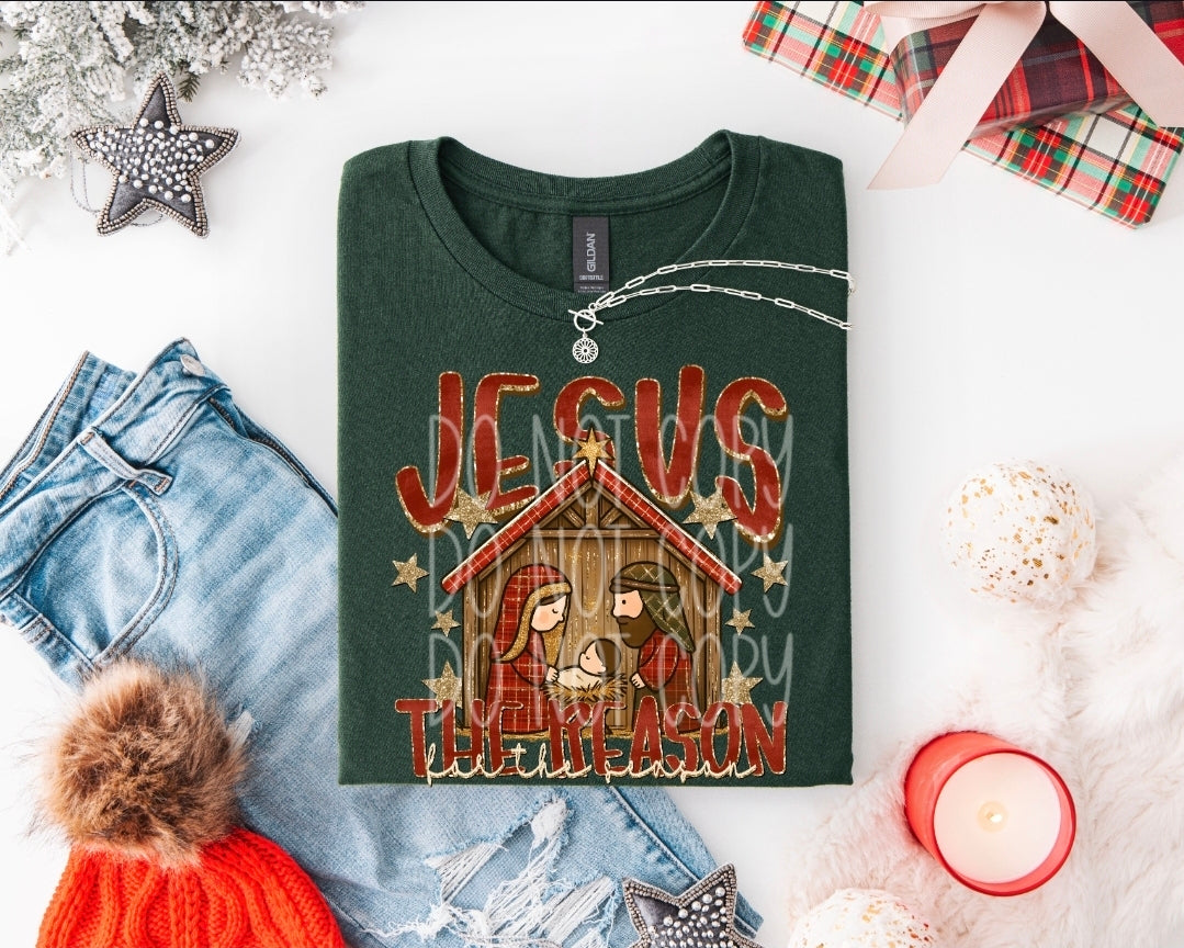Jesus is the Reason PNG Design