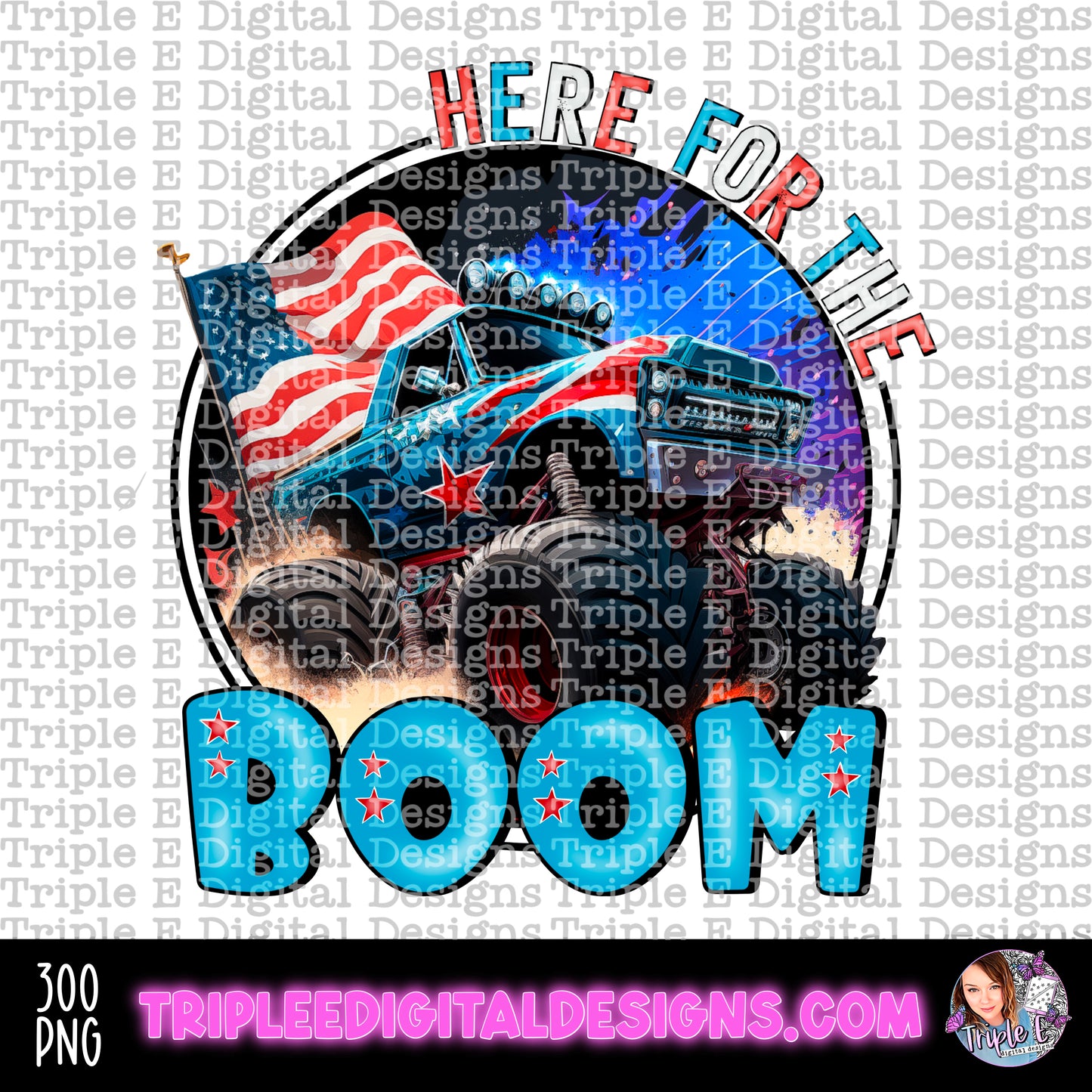 Here For the Boom PNG