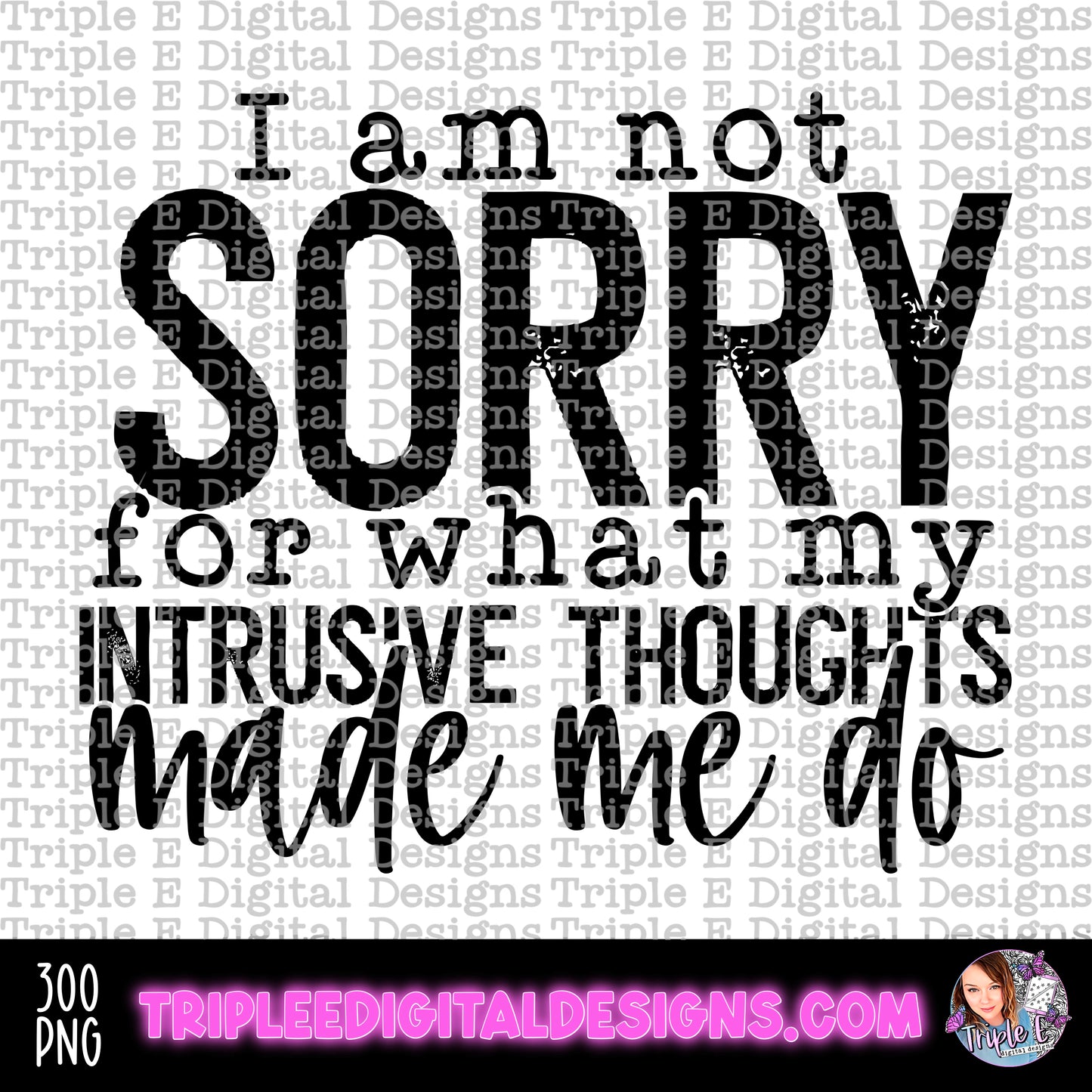 I’m Not Sorry Semi Exclusive