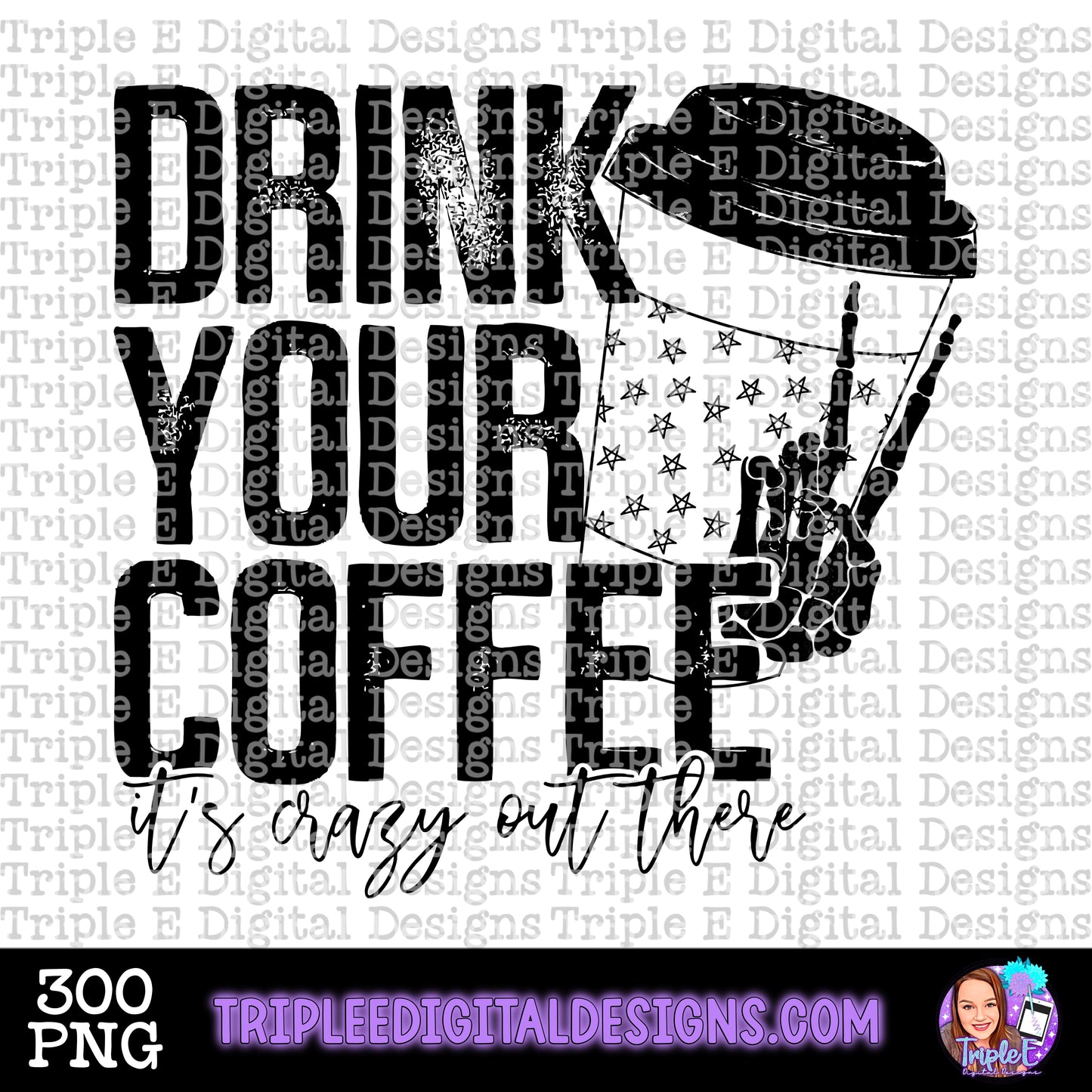 Drink Your Coffee PNG