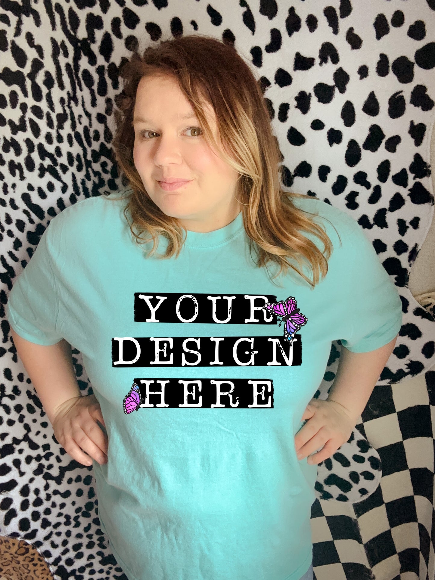 CC Chalky Mint T Shirt Jenni Mock Up