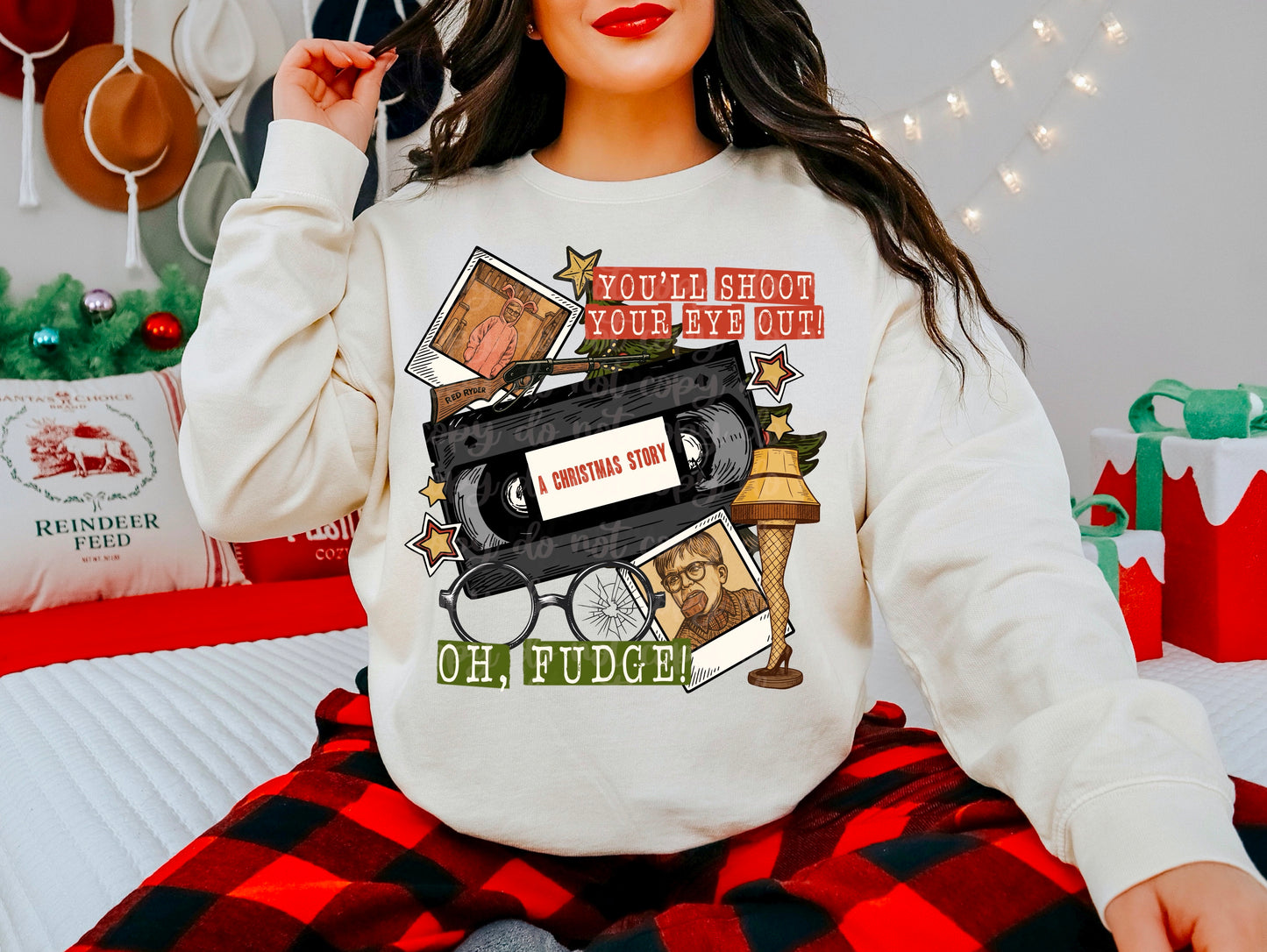 Christmas Story VHS PNG Design