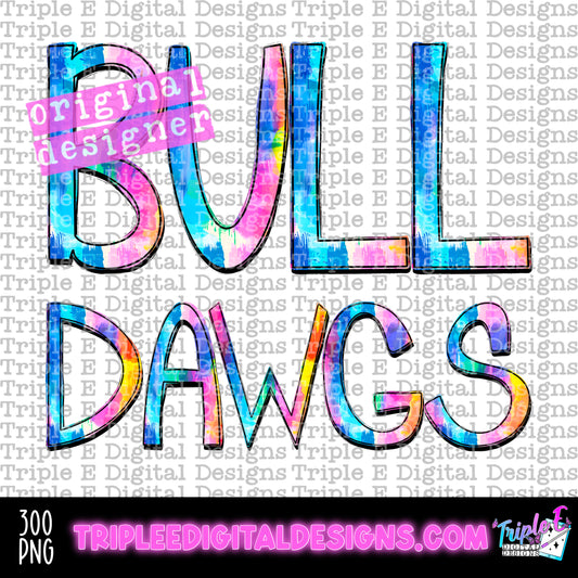 Bull Dawgs WC PNG Design