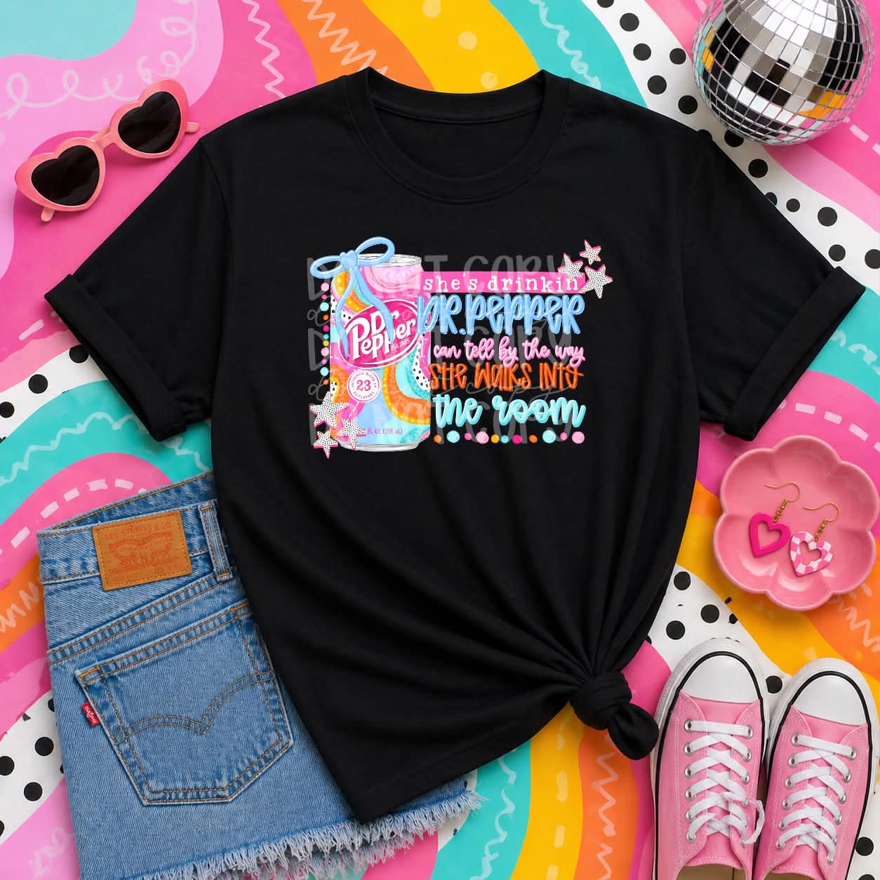 She's Drinkin' PNG Design
