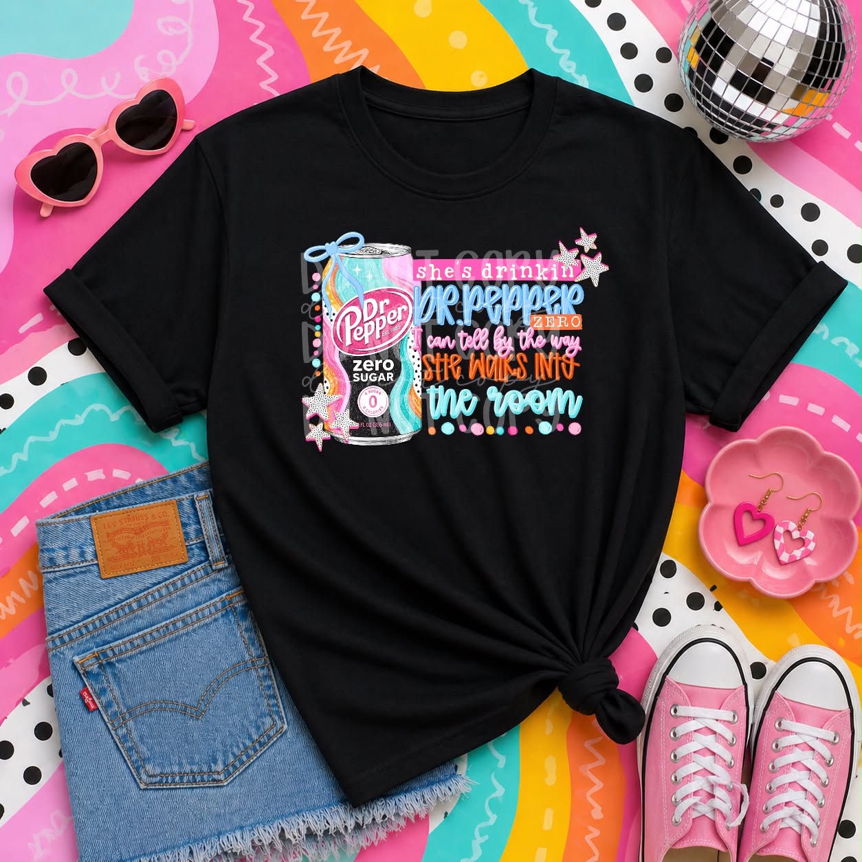 She's Drinkin' PNG Design