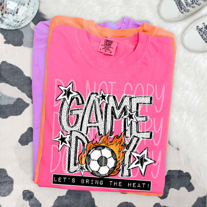 Game Day Bring The Heat Sports PNG Design