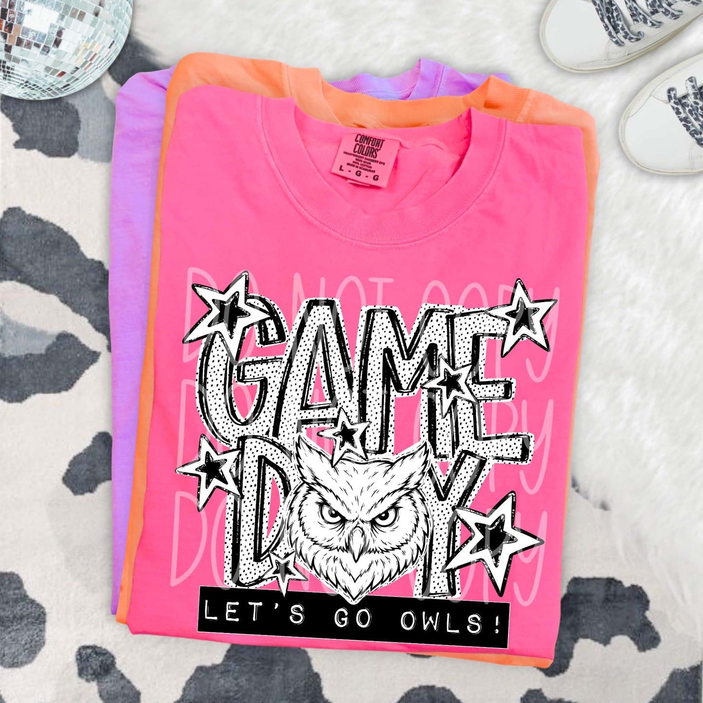 Game Day Dotties PNG Designs