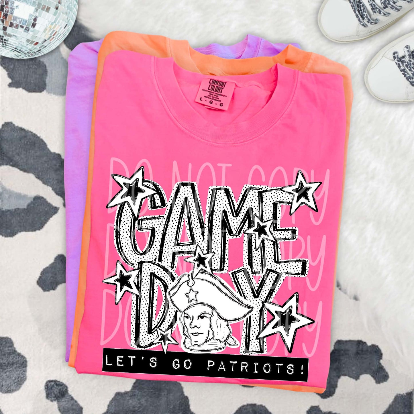 Game Day Dotties PNG Designs