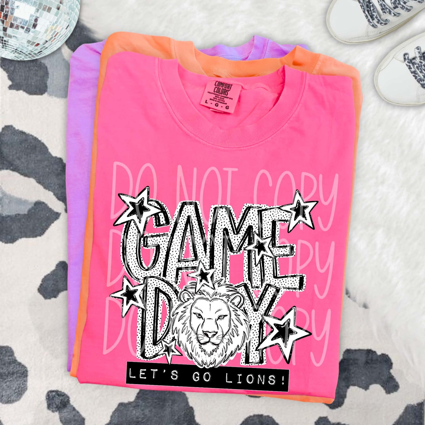 Game Day Dotties PNG Designs