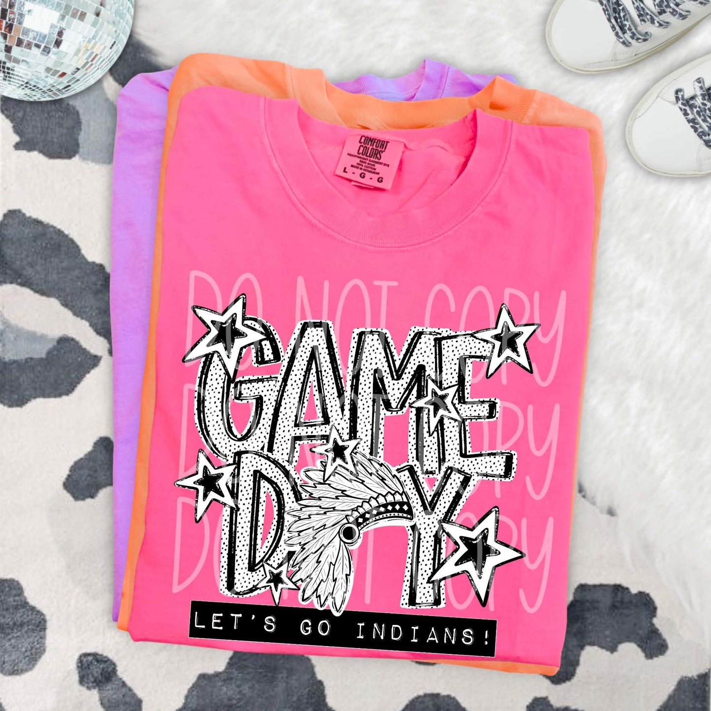 Game Day Dotties PNG Designs