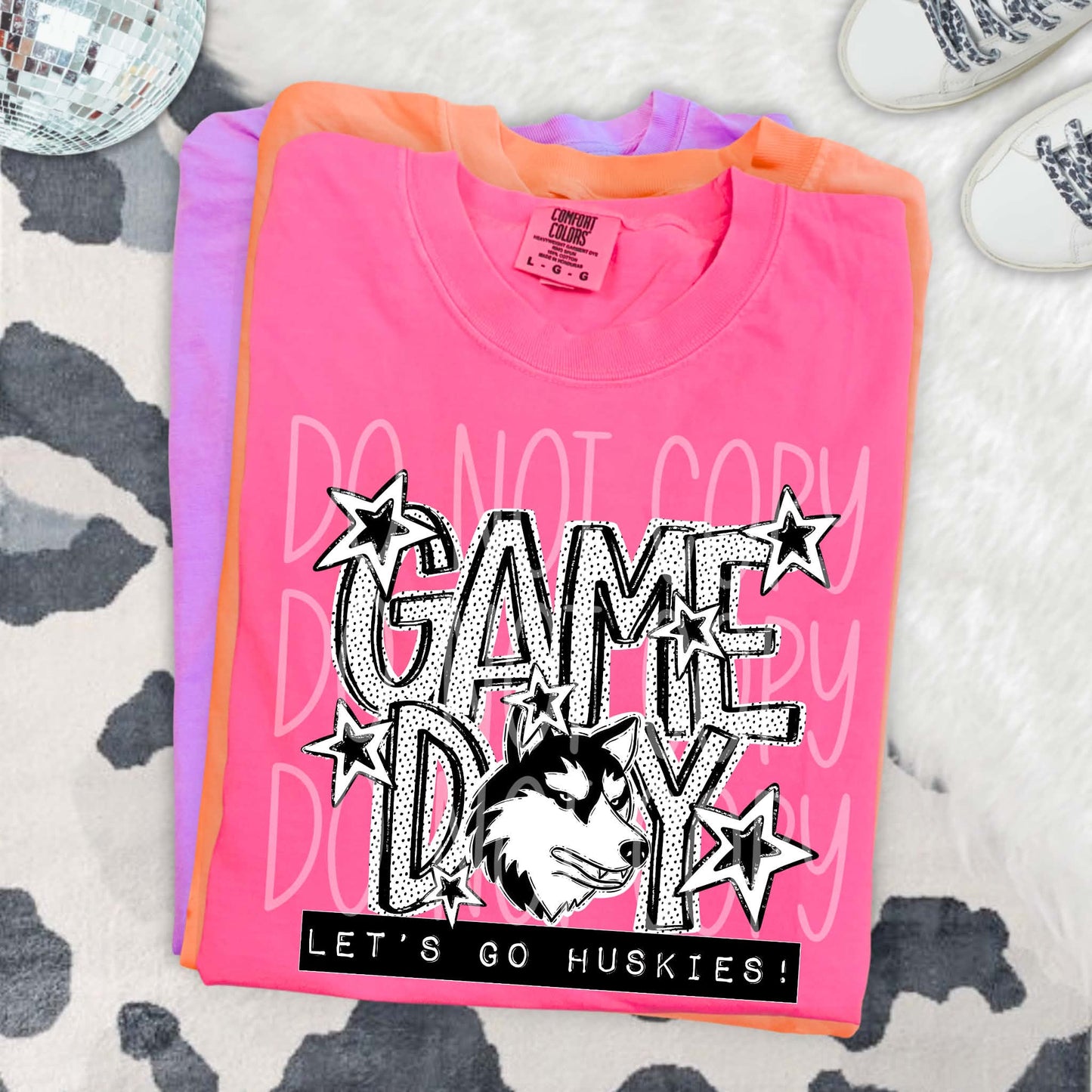Game Day Dotties PNG Designs