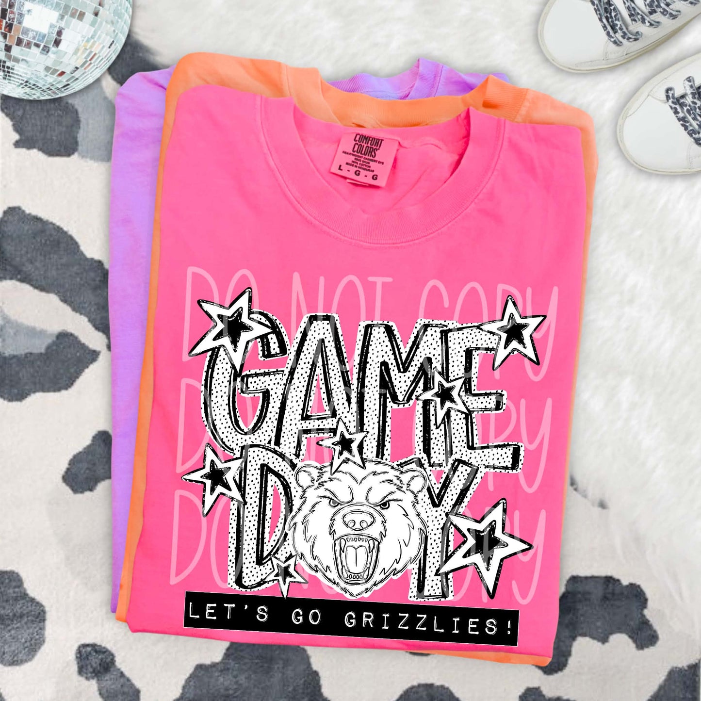 Game Day Dotties PNG Designs