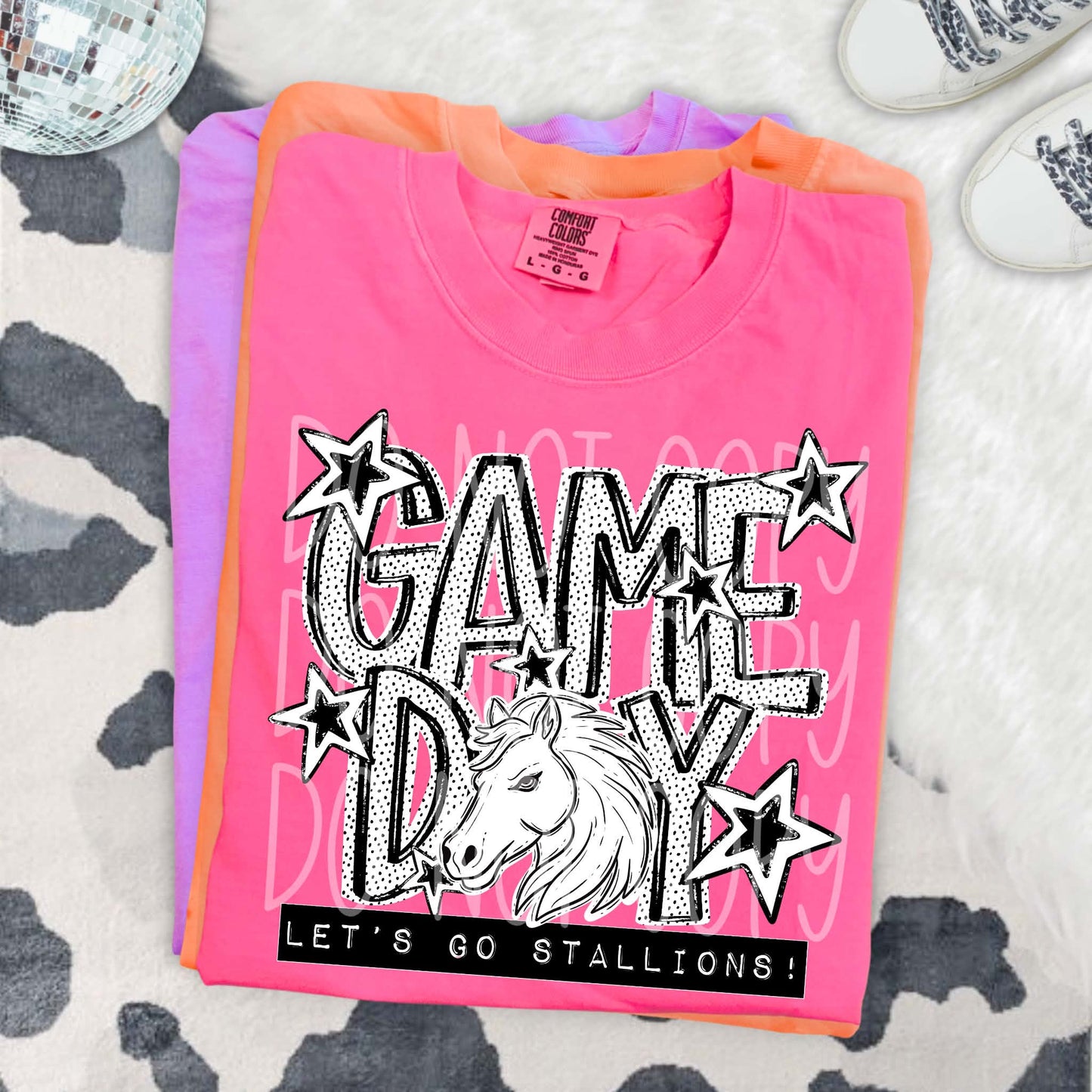 Game Day Dotties PNG Designs