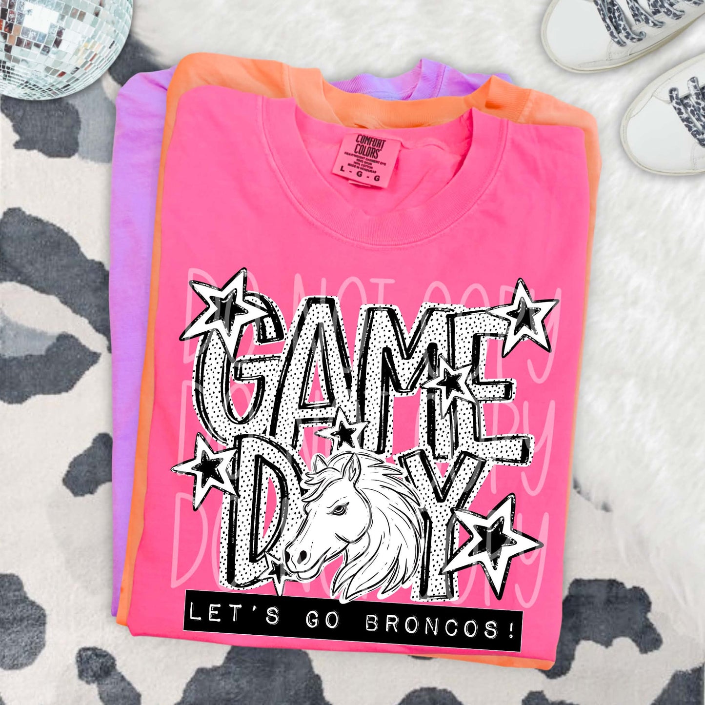 Game Day Dotties PNG Designs