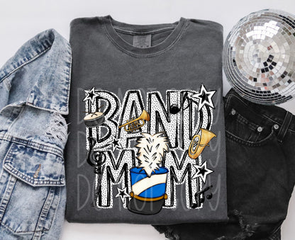 Band Mom PNG Designs