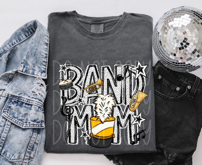 Band Mom PNG Designs