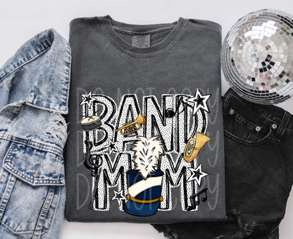 Band Mom PNG Designs