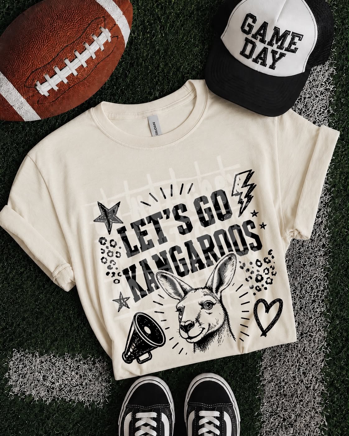 Let's Go SC Mascots PNG Design