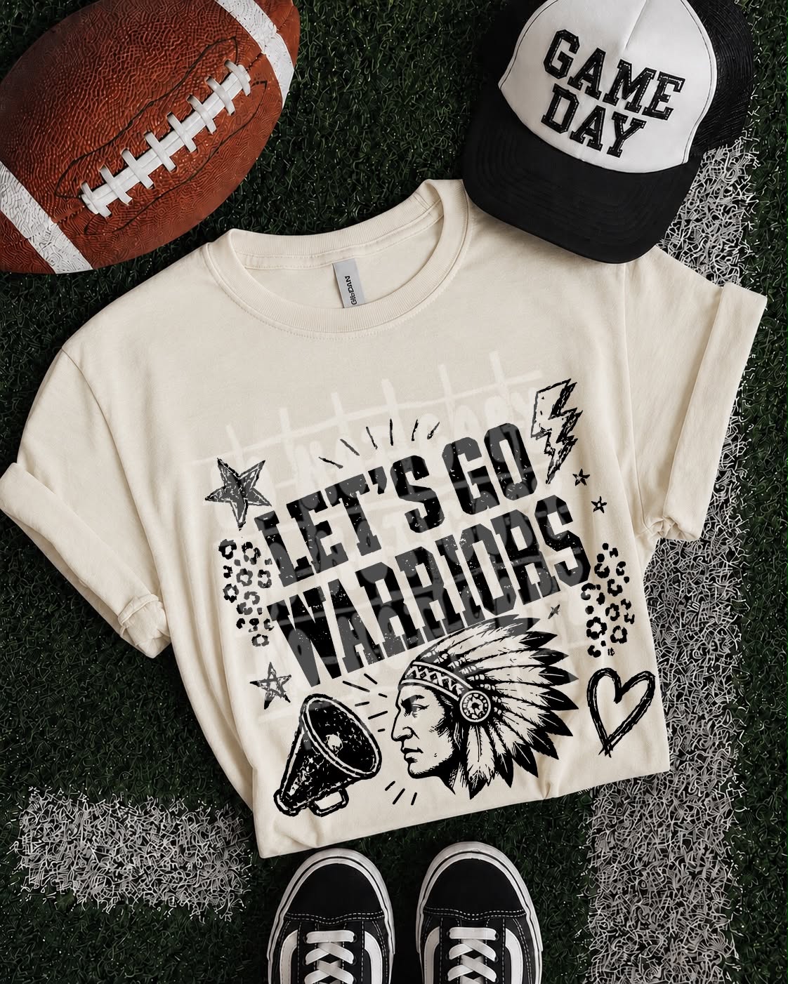 Let's Go SC Mascots PNG Design