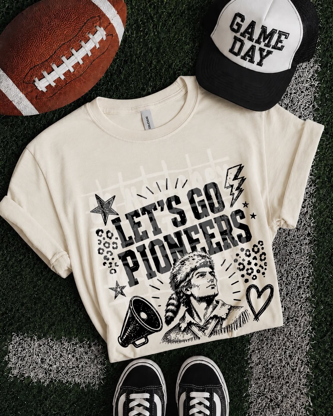 Let's Go SC Mascots PNG Design