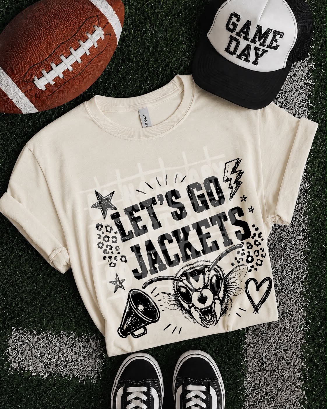 Let's Go SC Mascots PNG Design