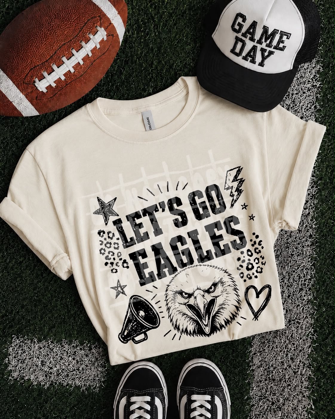 Let's Go SC Mascots PNG Design