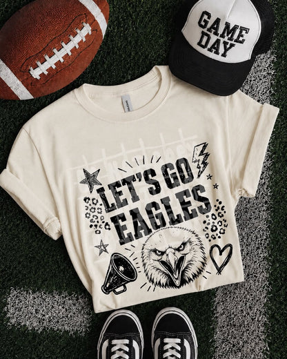 Let's Go SC Mascots PNG Design