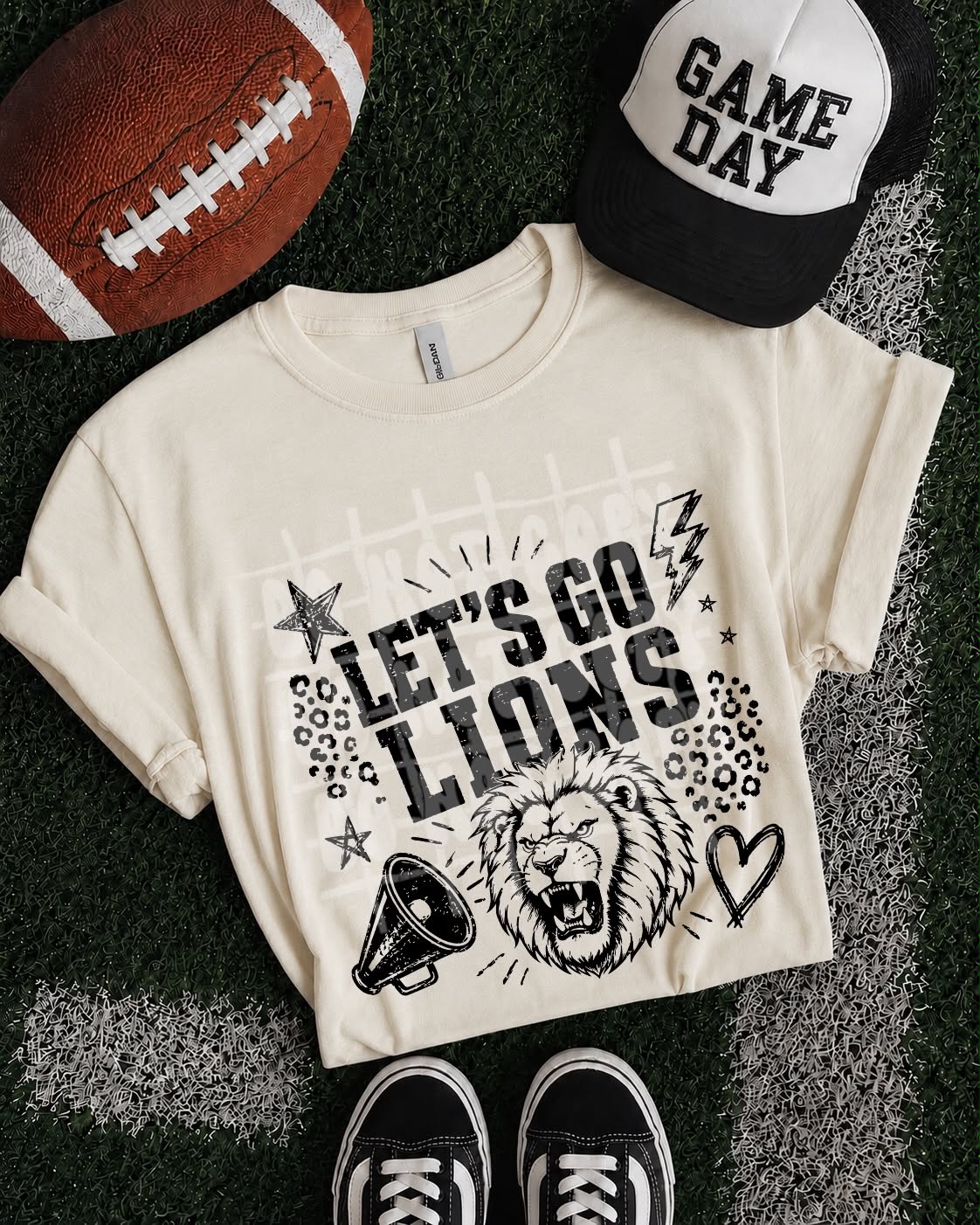 Let's Go SC Mascots PNG Design