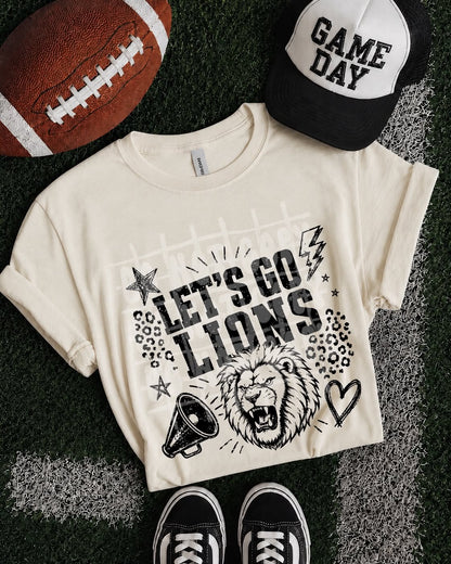 Let's Go SC Mascots PNG Design