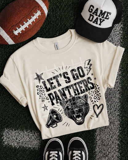 Let's Go SC Mascots PNG Design