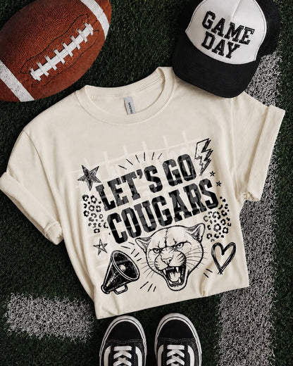 Let's Go SC Mascots PNG Design