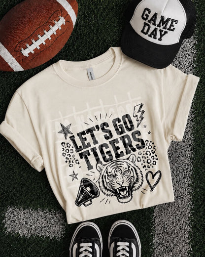 Let's Go SC Mascots PNG Design
