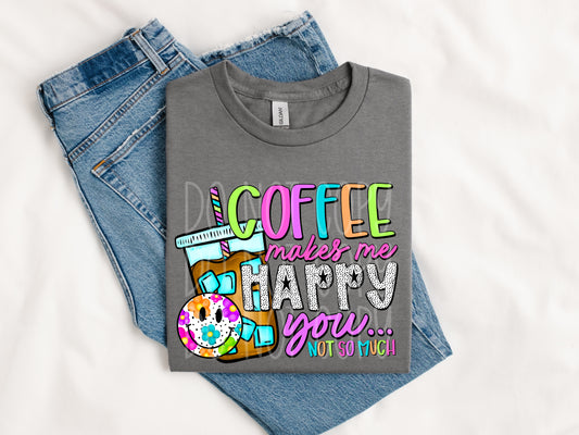 Coffee Makes Me Happy PNG