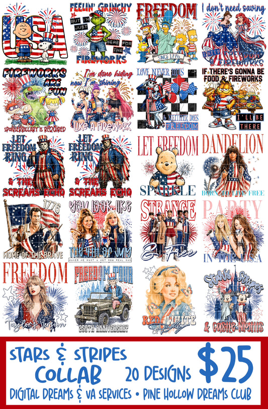 Stars & Stripes Collab w/ Digital Dreams & VA Services