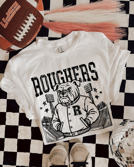 Roughers Letterman PNG Design