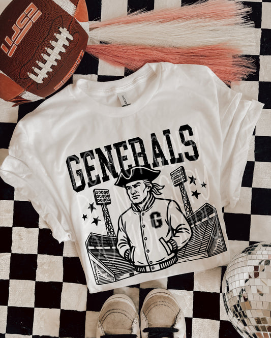 Generals ver 2 Letterman PNG Design