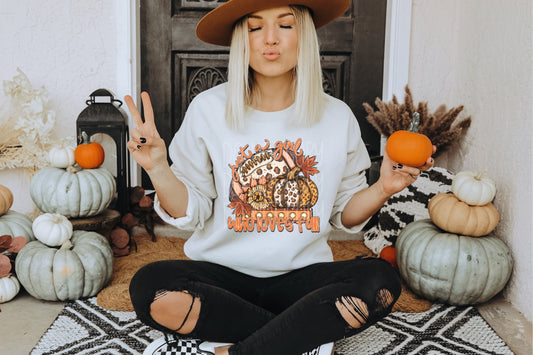 Just A Girl Who Loves Fall PNG Design