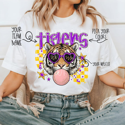 CUSTOM Mascot Bubblegum PNG Design