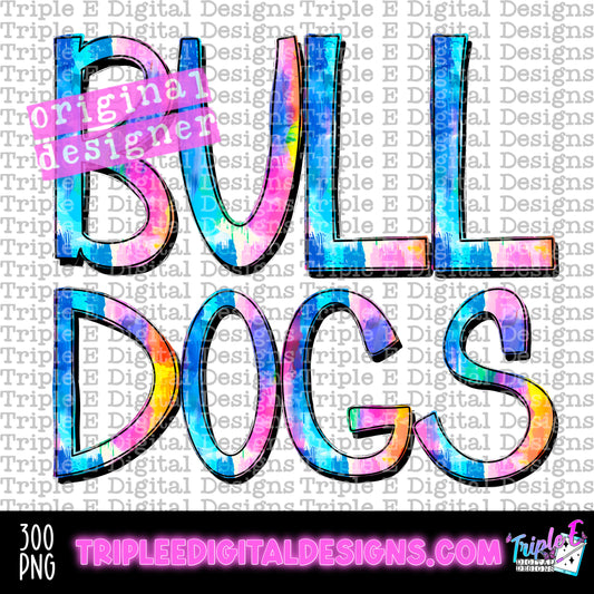 Bulldogs WC PNG Design