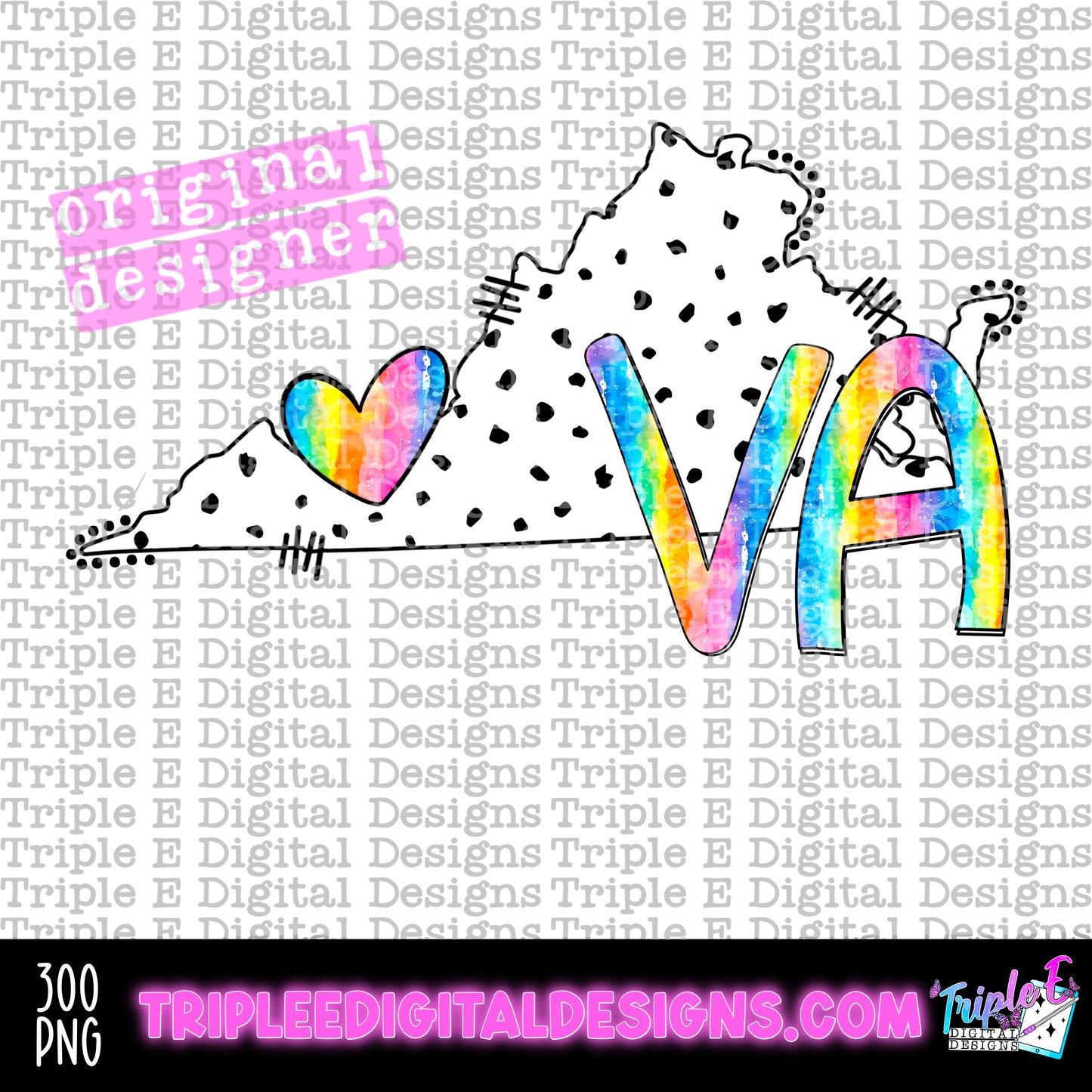 Virginia Dots PNG