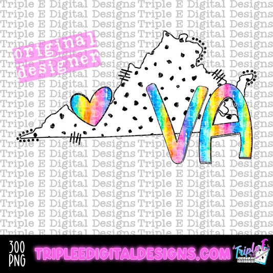 Virginia Dots PNG