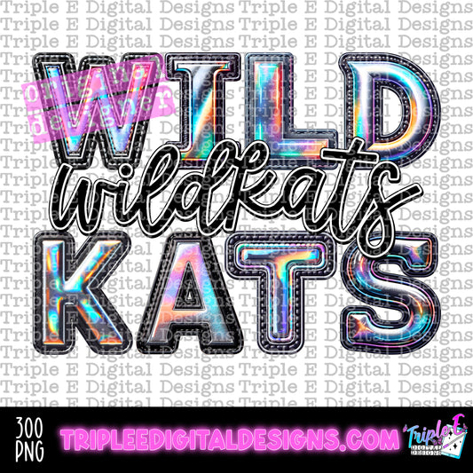 Wildkats Holo PNG Design